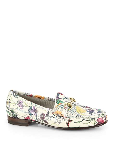 gucci loafers floral mens|Gucci women's suede loafers.